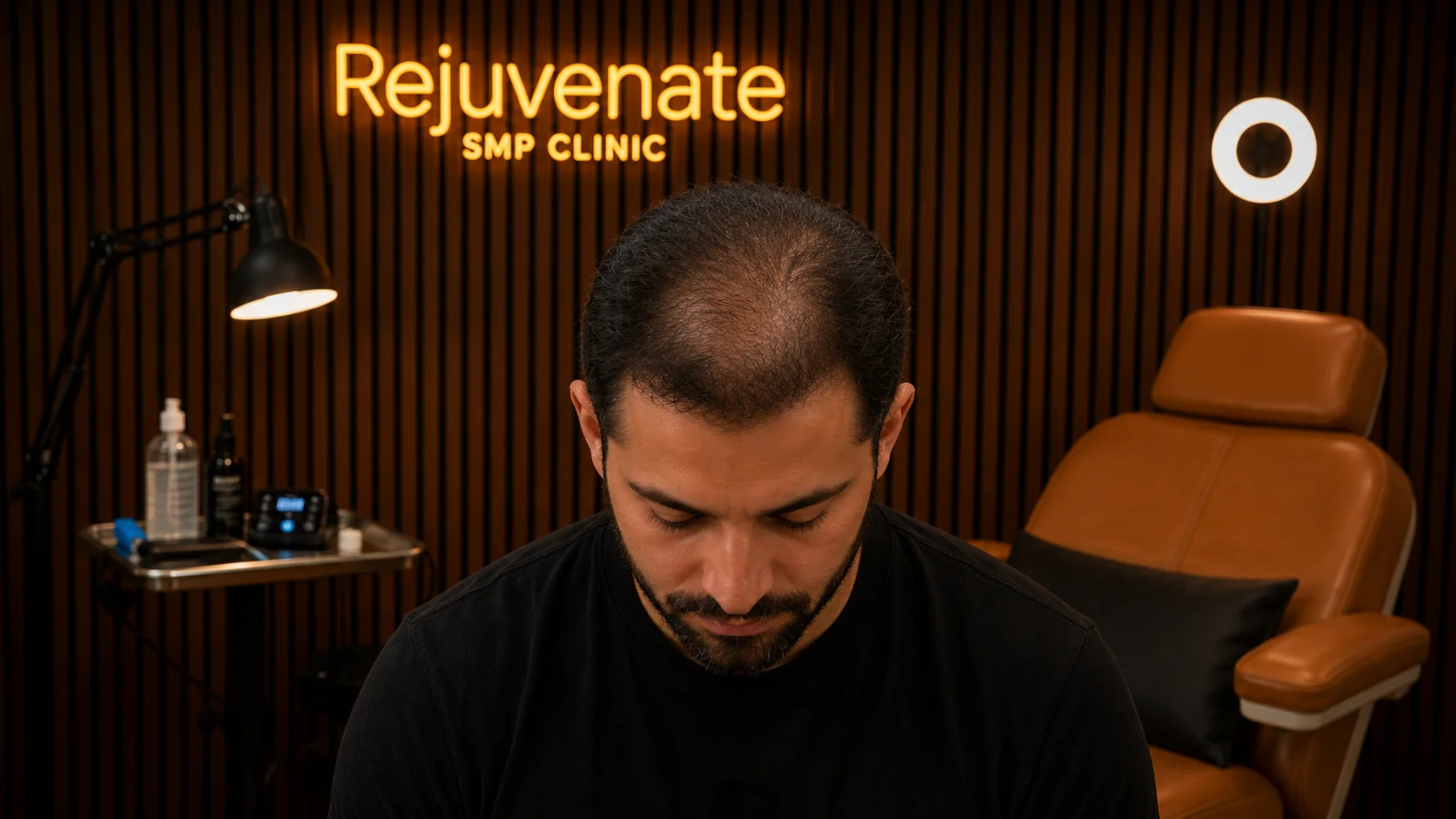Scalp micropigmentation for thinning hair by Rejuvenate SMP Clinic